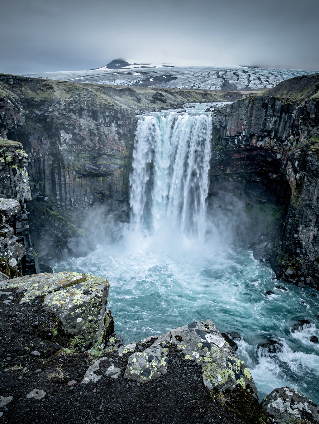 Glacial landscape photography in Iceland