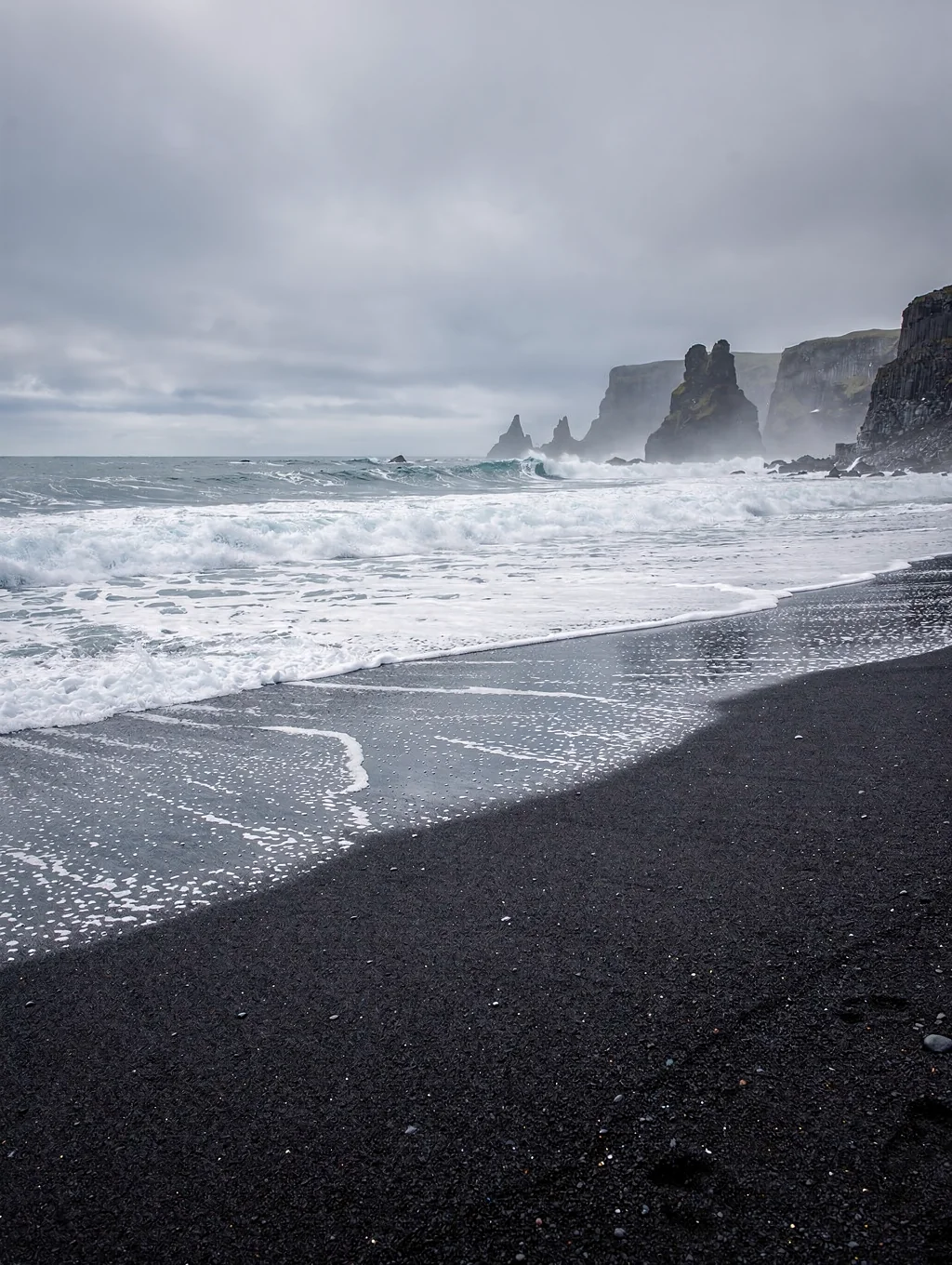 Volcanic plains in the Icelandic highlands