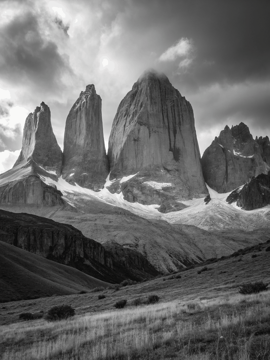 Granite peaks in Patagonia